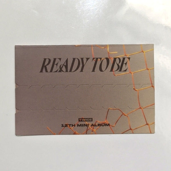 MessageCard 'Ready to be' (Tzuyu)