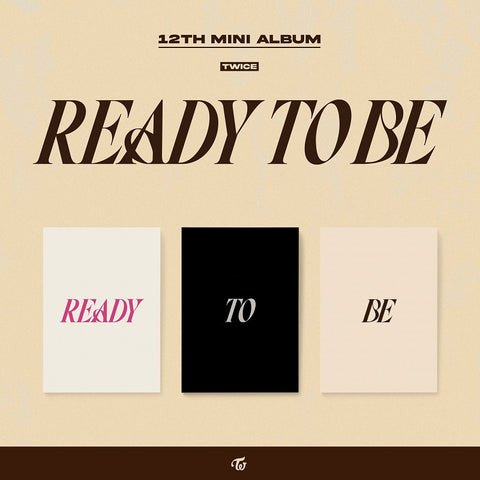 TWICE - READY TO BE (SOLO PB, CD)