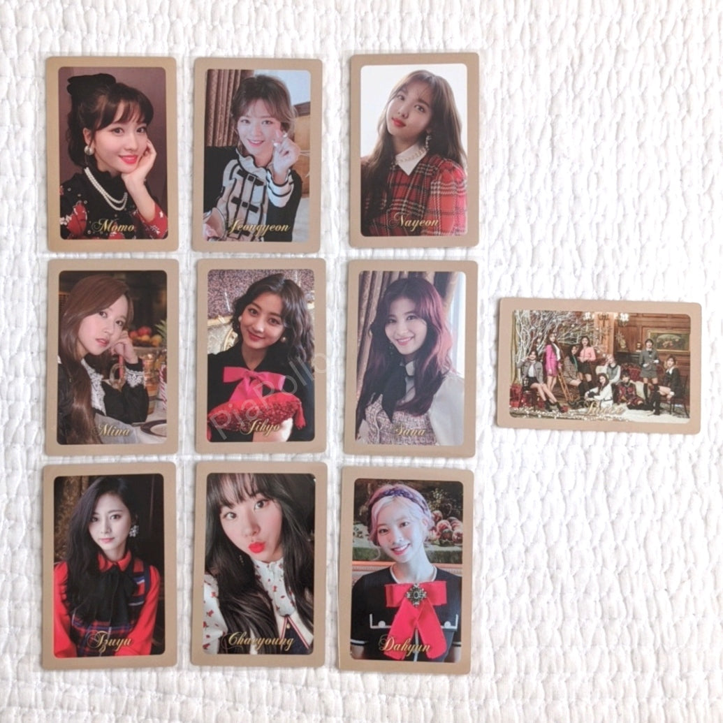 Photocards PREVENTA - The year of yes (A - Dorado)