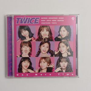 TWICE - One More Time "Regular" ver. (abierto) 1st Single