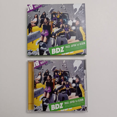 TWICE - BDZ Limited edition "A" ver. (abierto) 1st Full Album