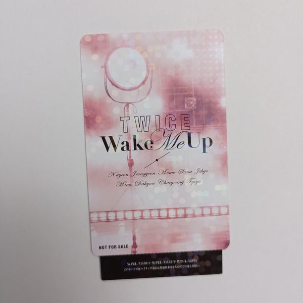 TWICE - Wake me up Limited Edition "B" ver. (NUEVO) 3th single