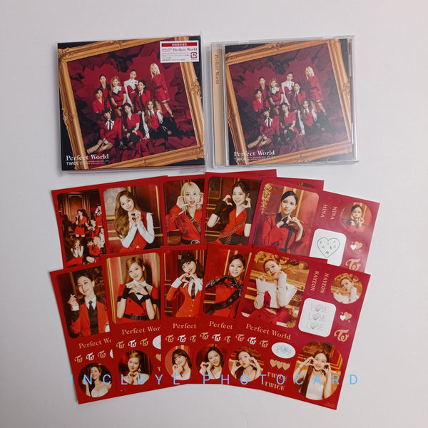 TWICE - PERFECT WORLD "Limited edition B" ver. (Nuevo) 3rd Full Album