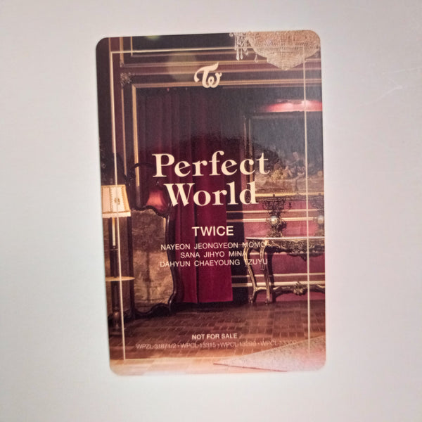 TWICE - PERFECT WORLD "Limited edition B" ver. (Nuevo) 3rd Full Album