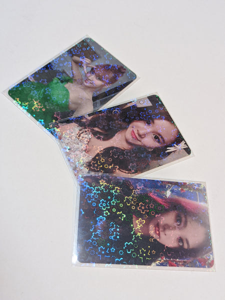 Sleeves Flores Holografico (56 x 87 mm)