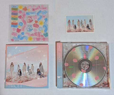 TWICE - #TWICE4 "Regular" ver. 4rd album compilatorio