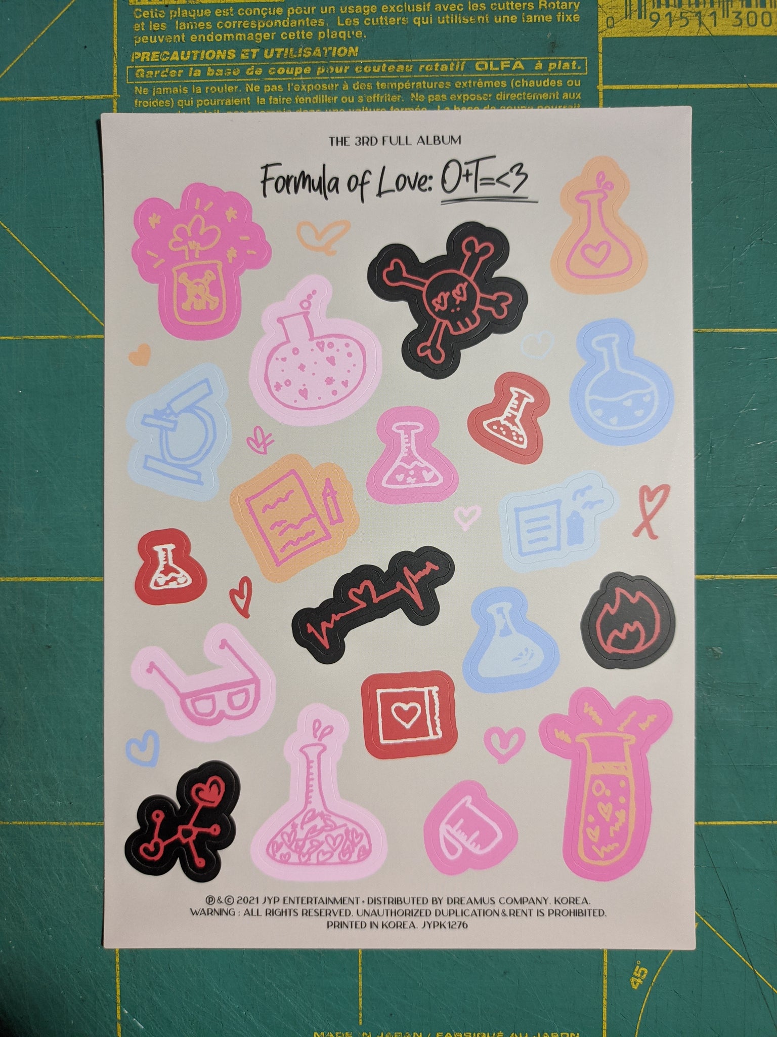 Sticker Formula of Love