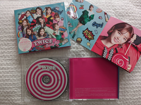 TWICE - Candy Pop Limited "A" ver. (abierto) 2th single