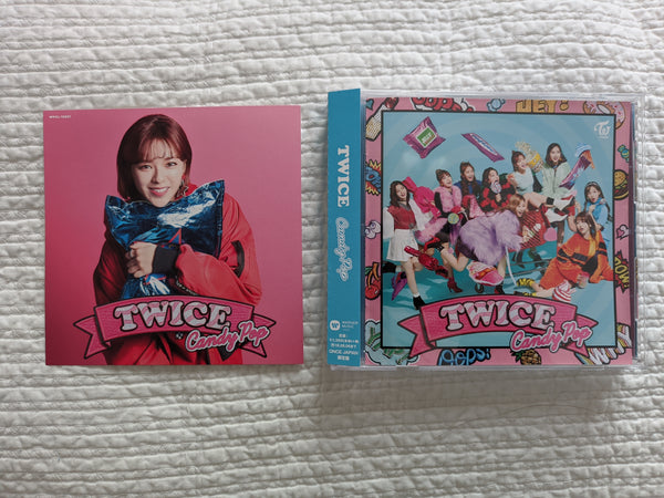 TWICE - Candy Pop Limited edition "Once Japan" ver. (abierto) 2th single