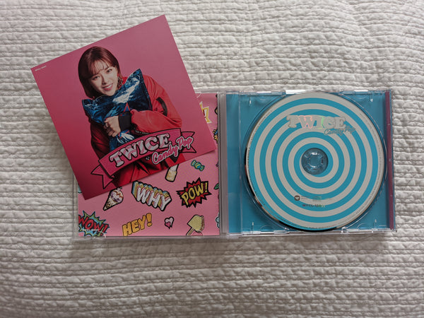 TWICE - Candy Pop Limited edition "Once Japan" ver. (abierto) 2th single