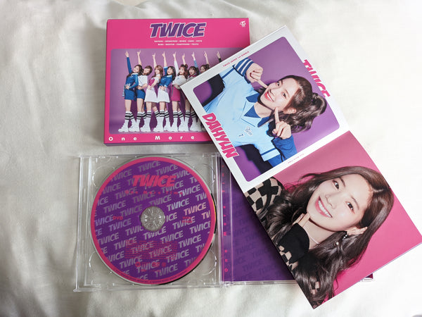 TWICE - One More Time Limited "A" ver. (abierto) 1st Single