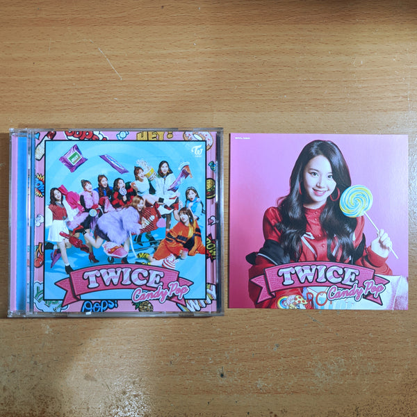 [CARATULAS] TWICE - Candy Pop Limited edition "Once Japan" ver. 2th single