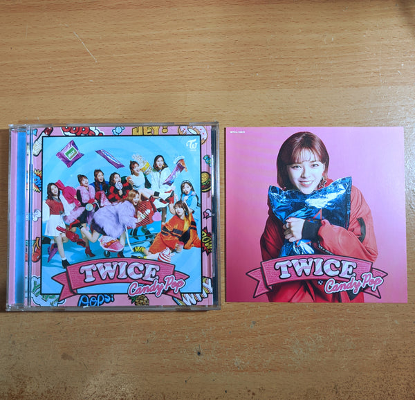 [CARATULAS] TWICE - Candy Pop Limited edition "Once Japan" ver. 2th single