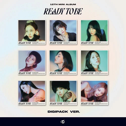 TWICE - READY TO BE digipack (INCLUYE POB)