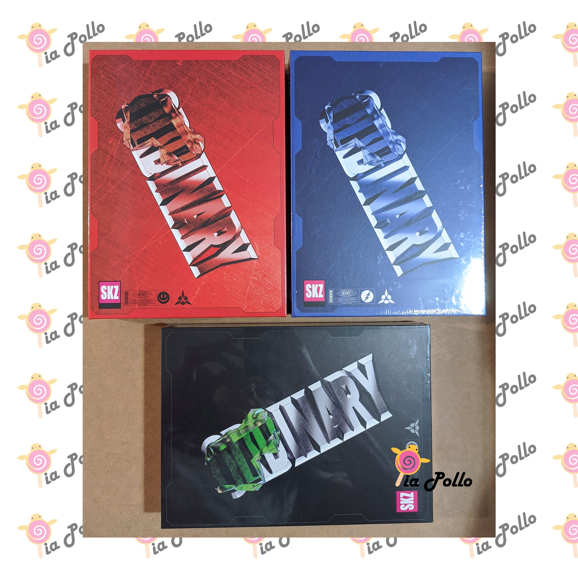 Stray Kids - Oddinary (Mask off / Scanning) + 1 pc ver, A a elección