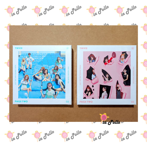 TWICE - PAGE TWO ( Mint/Pink )
