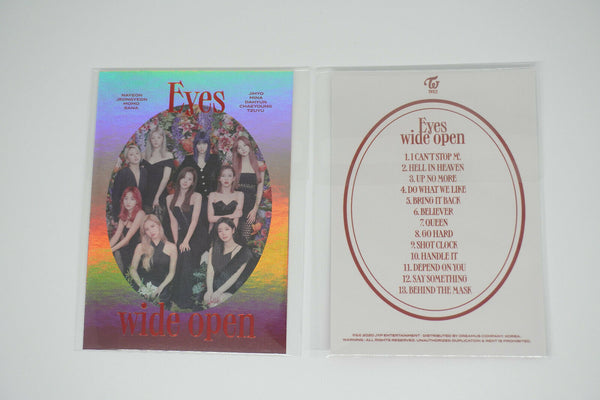 Mostcard Album Eyes wide open (primeras impresiones)